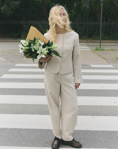 Mbym - Torina-M Jakke - Spring Brown Melange 